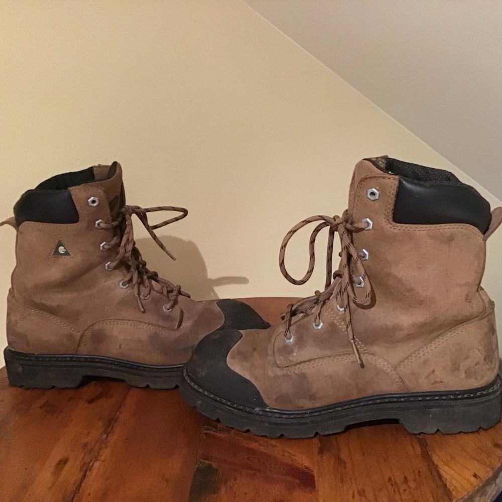 Steel Toe Work Boots - Picture 5 of 8